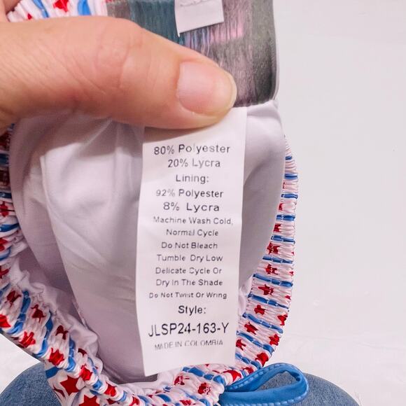NWT James & Lottie Size 18M Swim Trunks in Stars & Stripes - Picture 4 of 4